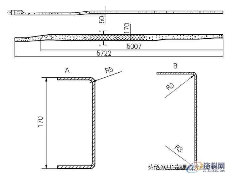 汽车冲压模具设计：车架内外纵梁一体成形模具设计案例分析总结 ...,汽车冲压模具设计：车架内外纵梁一体成形模具设计案例分析总结,成形,卸料,导正,第1张