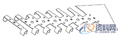 斜滑块抽芯机构在级进模中的应用配合间隙要求和角度要求,斜滑块抽芯机构在级进模中的应用,间隙,角度,配合,要求,第2张