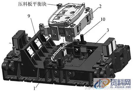 轿车行李箱外板浮动斜楔修边冲孔模设计,轿车行李箱外板浮动斜楔修边冲孔模设计,冲孔,浮动,第9张