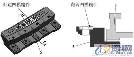 轿车行李箱外板浮动斜楔修边冲孔模设计,轿车行李箱外板浮动斜楔修边冲孔模设计,冲孔,浮动,第8张