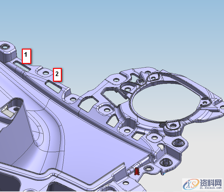 UG模具设计:汽车模具零件分型面的构建思路和补孔方法UG模具设计:汽车模具零件分型面的构建思路和补孔方法,汽车零件分型面的构建思路之补孔技巧,分型,设计培训,曲面,第1张