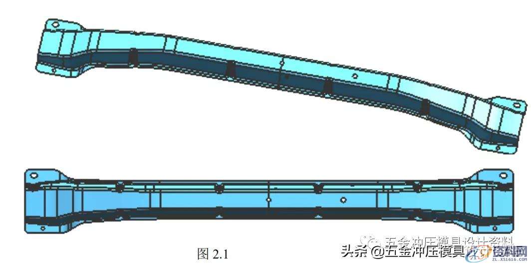 冲压模具设计：汽车模具工艺设计举例讲解,第一讲：汽车模具工艺设计举例讲解，还不会工艺的学习下,零件,工艺,成形,第1张