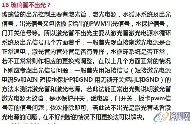 63条激光切割机常见故障及解决方案，建议收藏！！！,培训,设计培训,电商,培训学校,潇洒,第5张