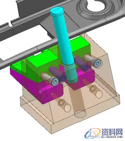 模具滑块里出斜顶，这种经典结构你见过吗？,模具滑块里出斜顶，这种经典结构你见过吗？,模具设计,机构,第7张