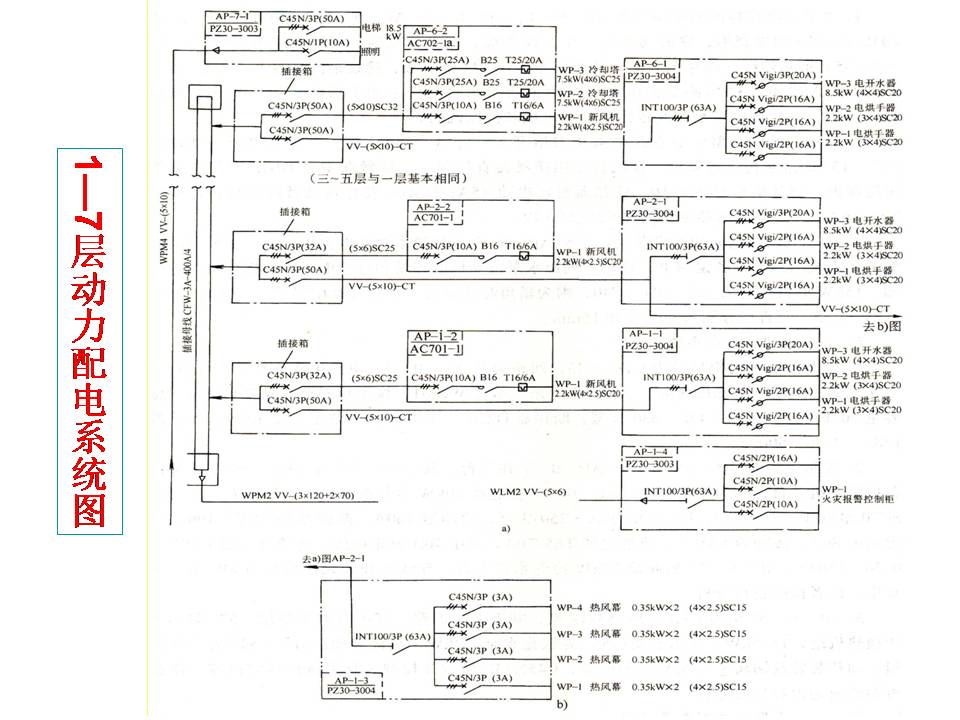 企业综合楼电气安装线路图识读(图文教程),企业综合楼电气图识读,安装,企业,第6张