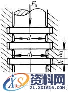 止推滑动轴承的结构与尺寸(图文教程),止推滑动轴承的结构与尺寸,设计,结构,结构设计,第4张