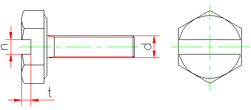 六角头头部带槽螺栓 A和B级(GB 29.1-88）(图文教程),六角头头部带槽螺栓_A和B级(GB_29.1-88）,螺纹,性能,第1张