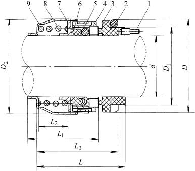 104a型机械密封(图文教程),104a型机械密封,尺寸,0.5,第1张