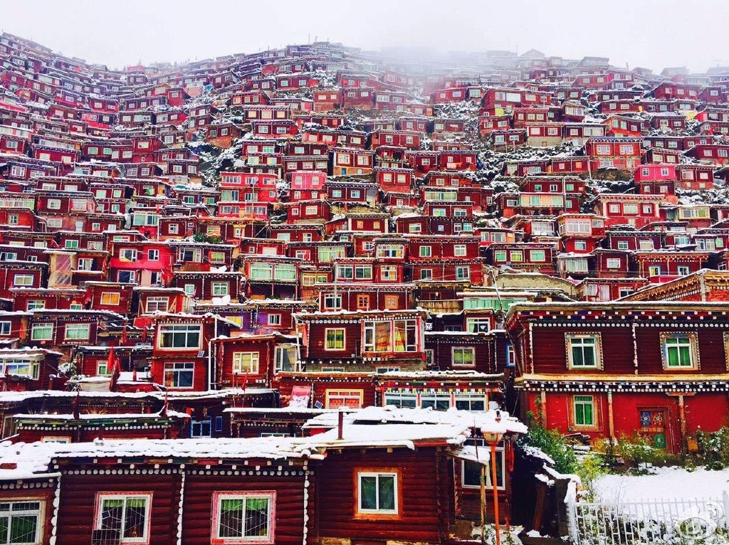 色达刚下了一场雪，这些照片惊艳了大家的朋友圈(图文教程),色达刚下了一场雪，这些照片惊艳了大家的朋友圈,这个,温度,什么,第1张