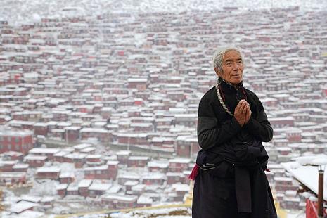 色达刚下了一场雪，这些照片惊艳了大家的朋友圈(图文教程),1478748895743927.jpg,这个,温度,什么,第22张