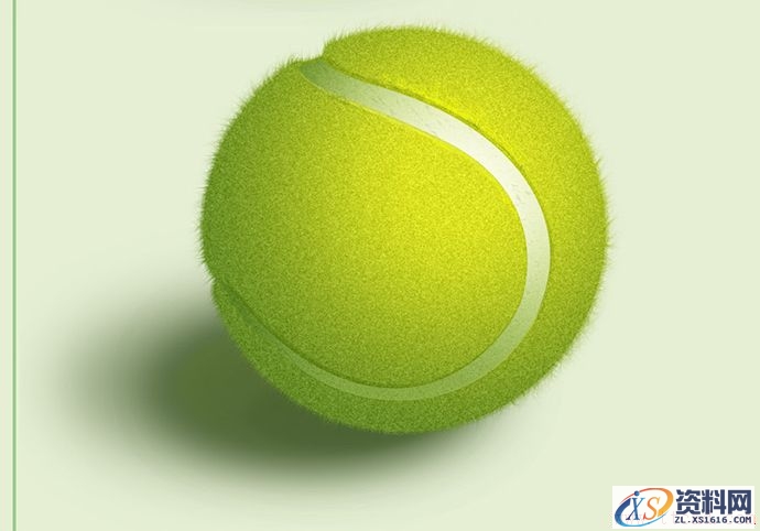 在Photoshop中绘制精致的网球图标(图文教程),wq2015020345,0.5,选择,形状,第43张