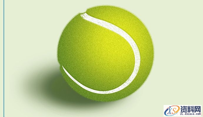 在Photoshop中绘制精致的网球图标(图文教程),wq2015020338,0.5,选择,形状,第37张