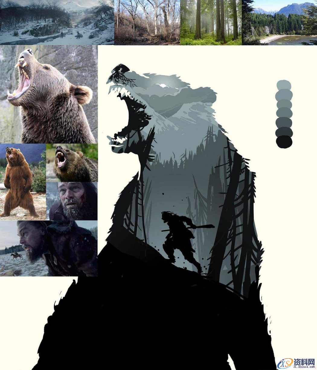 利用Photoshop创建荒野猎人海报(图文教程),利用Photoshop创建荒野猎人海报,要求,设计,一般,第3张