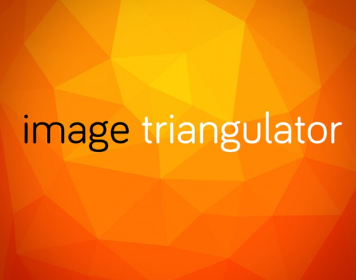 教你创建高大上的多边形字体(图文教程),Image-Triangulator-App1,设计,尺寸,选择,第1张