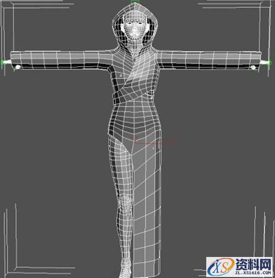 3DMAX制作克劳族少女(图文教程),3DMAX制作克劳族少女,采用,设计,尺寸,第3张