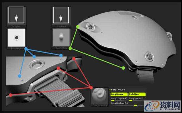 ZBrush中怎么制作硬表面？,设计,产品,选择,第7张