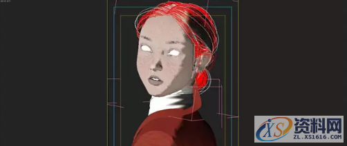 用zbrush制作古装小女孩,设计,产品,模具,第8张