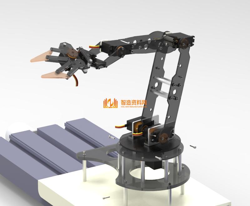 rc-servo-robot-arm-4dof机械臂,NeadPay,第2张