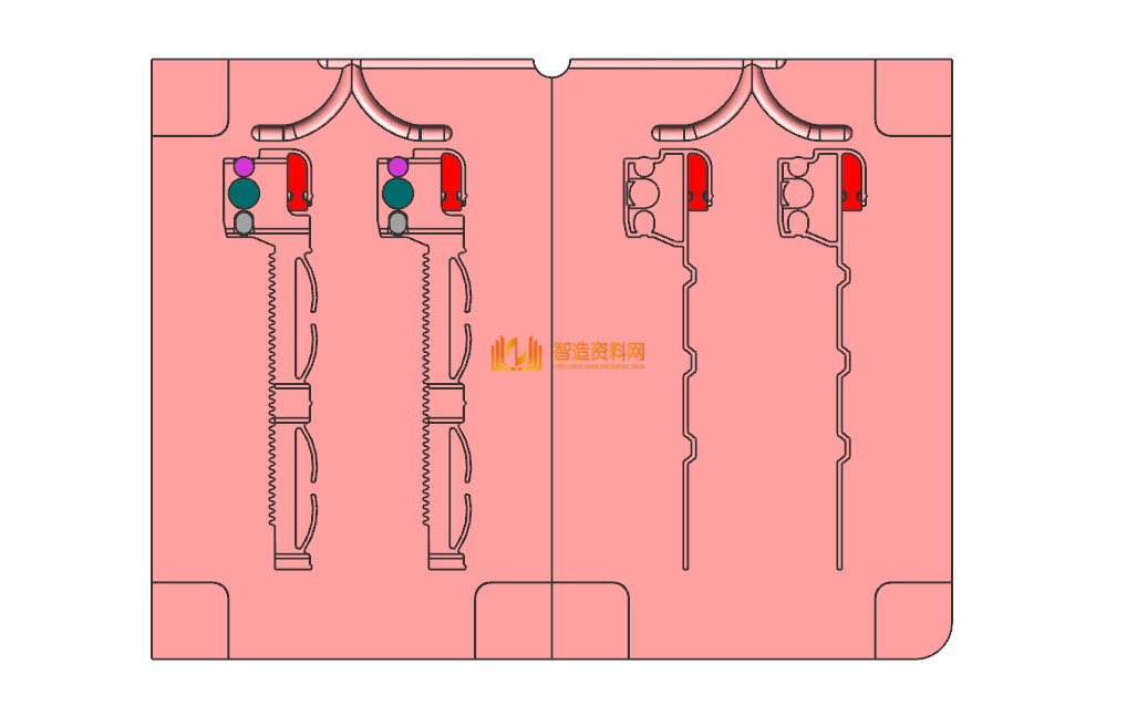 塑胶模具分模图纸0020,NeadPay,模具,图纸,第1张