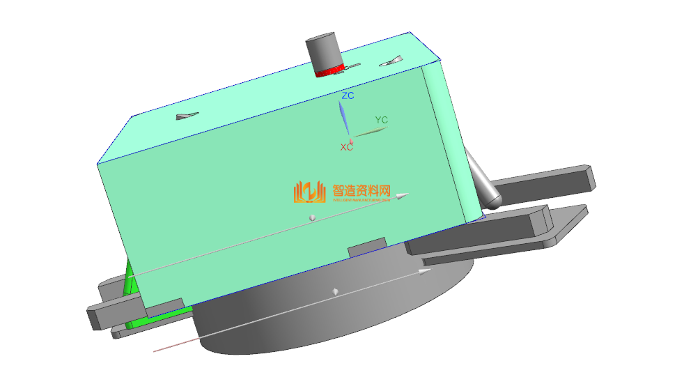 塑胶模具分模图纸0038,NeadPay,模具,图纸,第2张