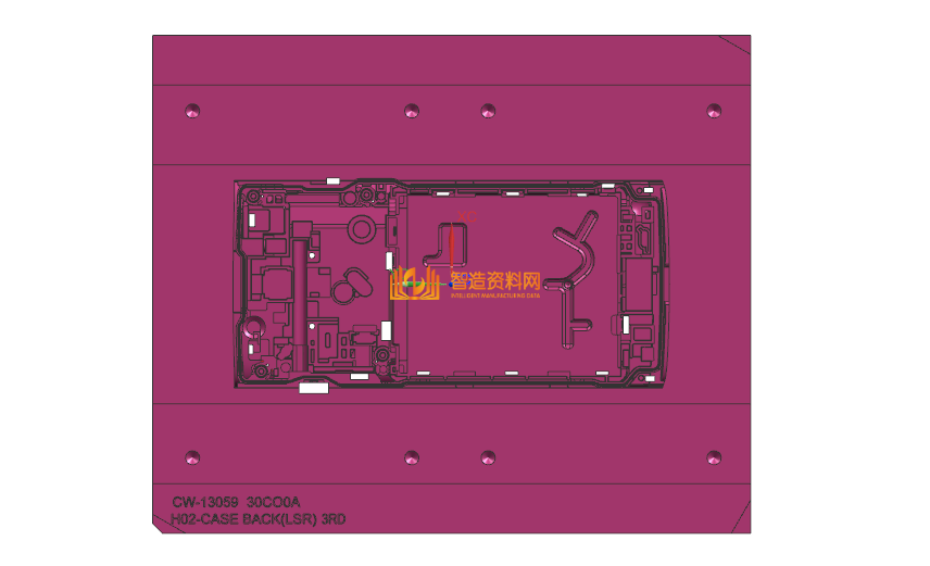 塑胶模具分模图纸0047,NeadPay,模具,图纸,第1张