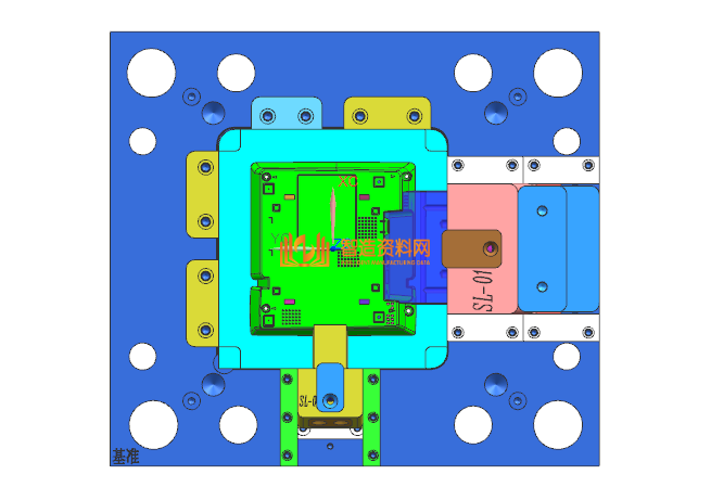 塑胶模具分模图纸0005,SJGU80_FM_0005_01.png,NeadPay,模具,图纸,塑胶,第2张