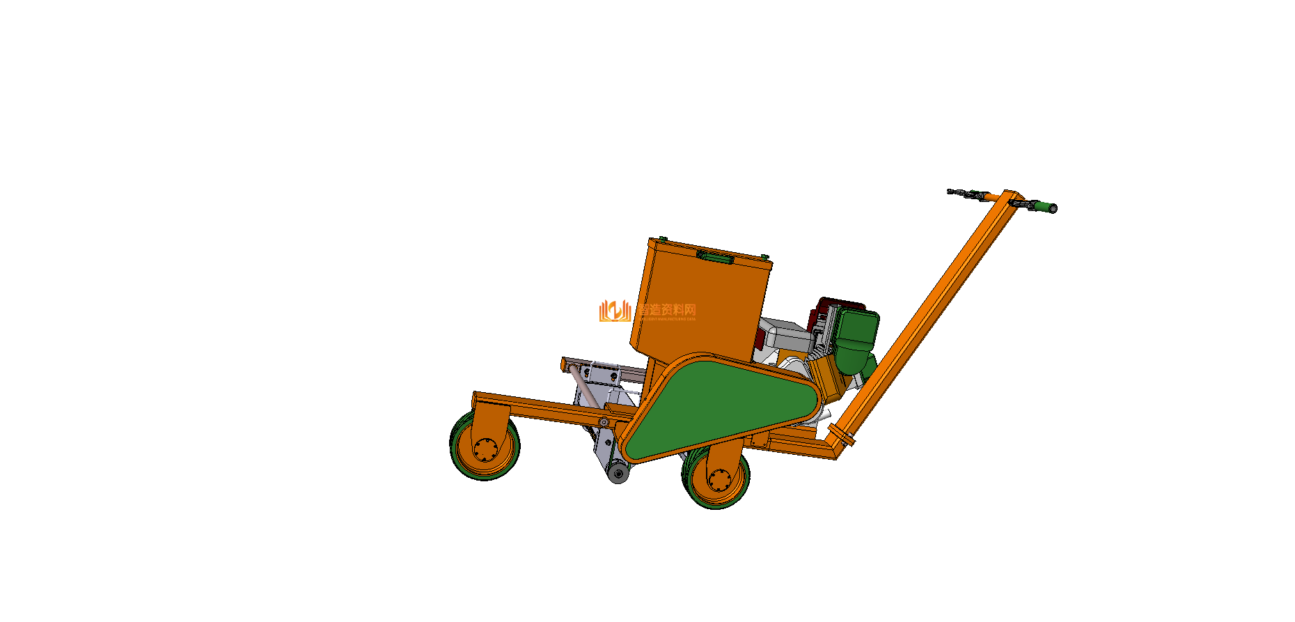 道路油漆标线机  3D数模图纸,NeadPay,图纸,第2张