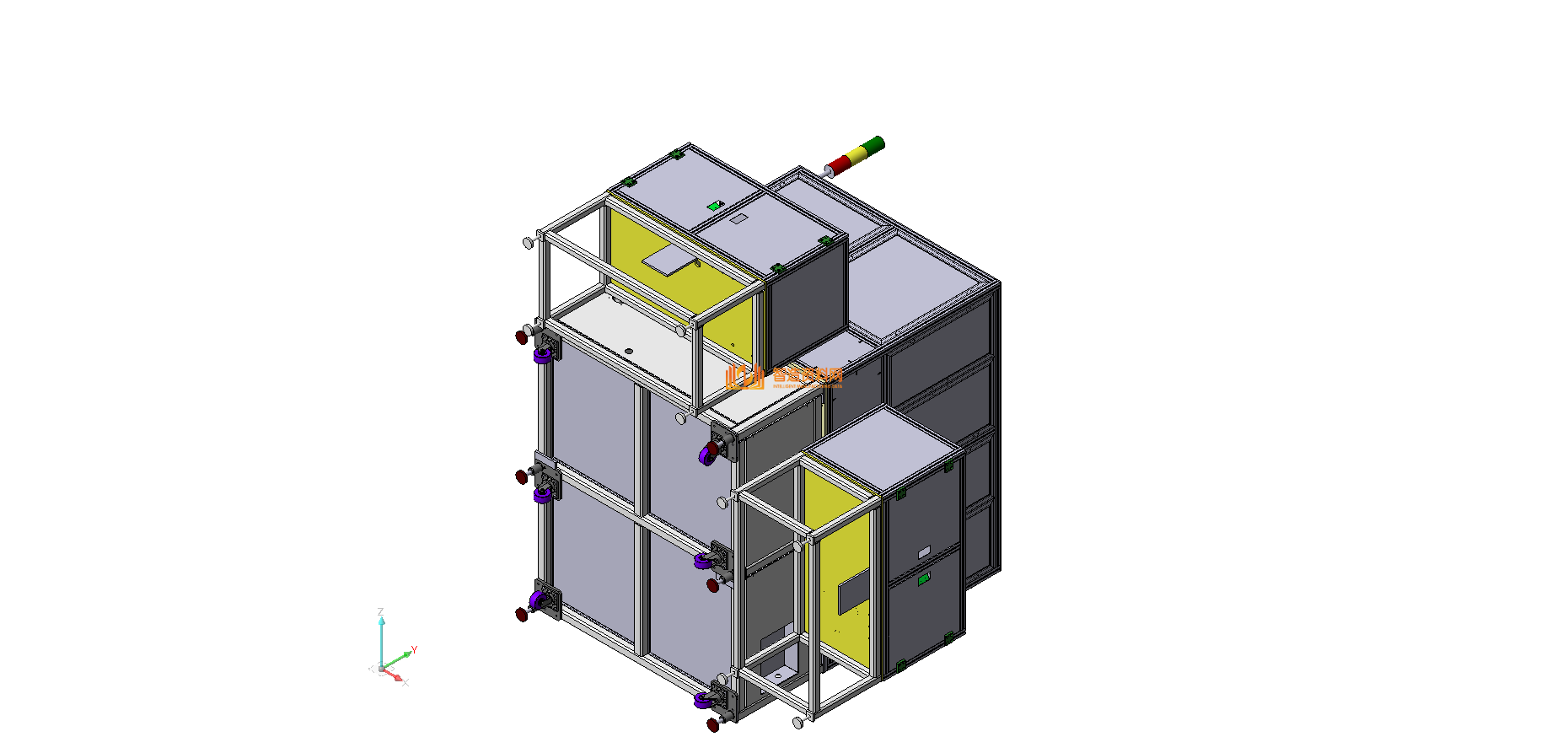 弹簧分料装配摆盘机3D模型（含特征树）,XSJXSB_SW_0010.png,NeadPay,盘,模型,第1张