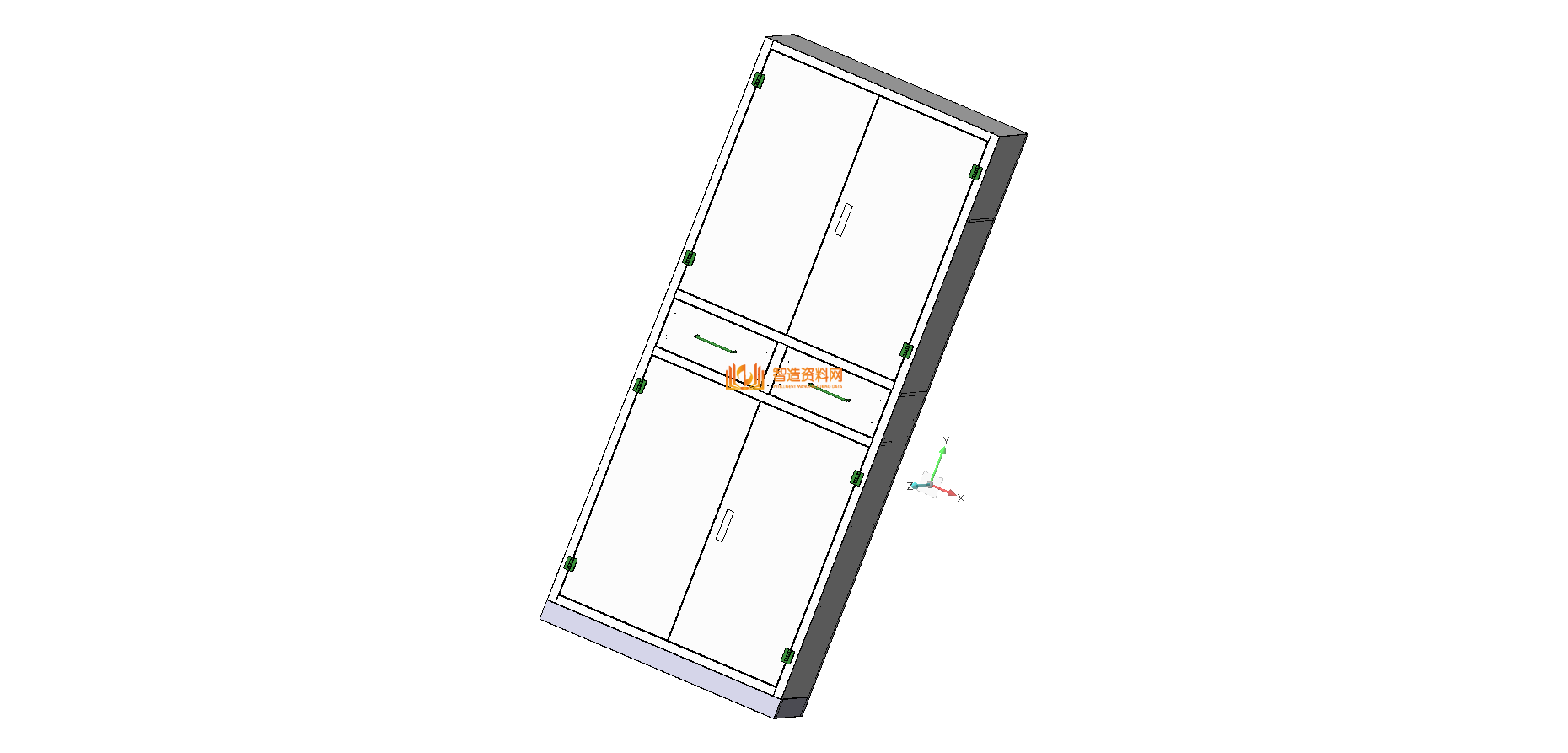 文件柜设计 3D模型,NeadPay,设计,文件,第2张