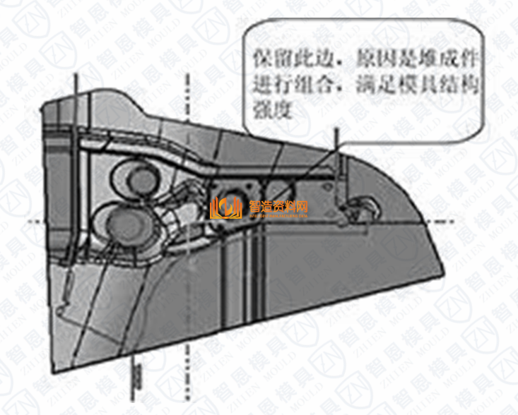 汽车模具设计-某车型B柱零件-产品工艺优化简化分析,模具,设计,产品,模具设计,结构,要求,第3张