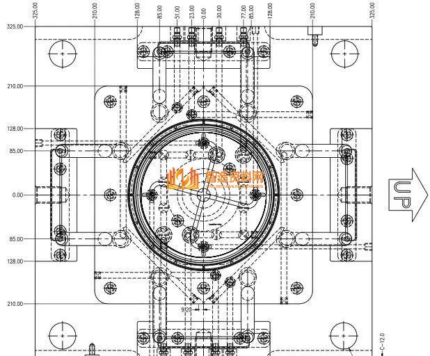 塑胶模具设计激光发生器镜头盖的注塑模设计案例讲解,模具设计,第3张